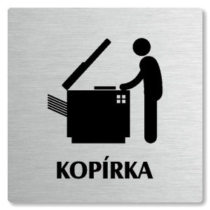 Kopírka, 80x80mm, stříbrná, Nevada